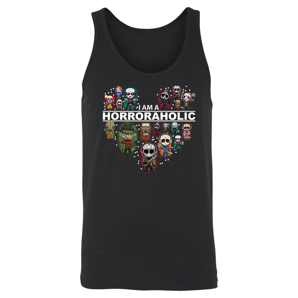 Unisex Jersey Tank - CS9M8M1E - Black - 1