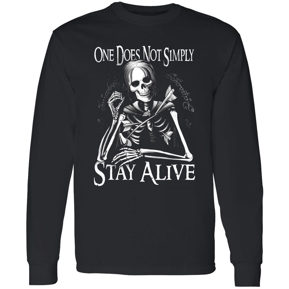 Long Sleeve T-Shirt - MC5M5FFZ - Black - 1