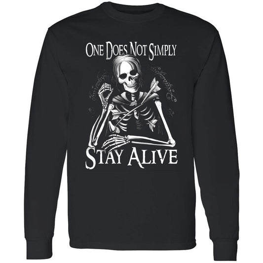 Long Sleeve T-Shirt - MC5M5FFZ - Black - 1