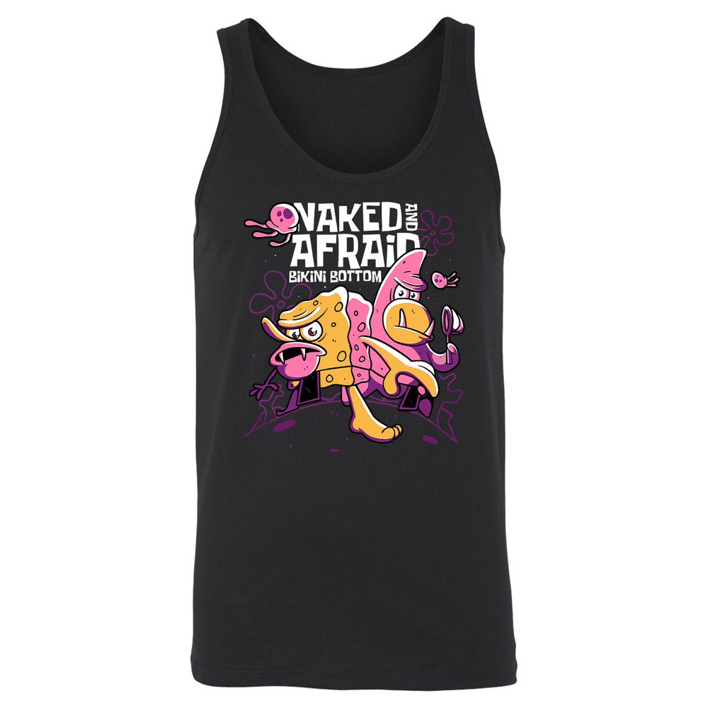 Unisex Jersey Tank - M9YU7ANJ - Black - 1