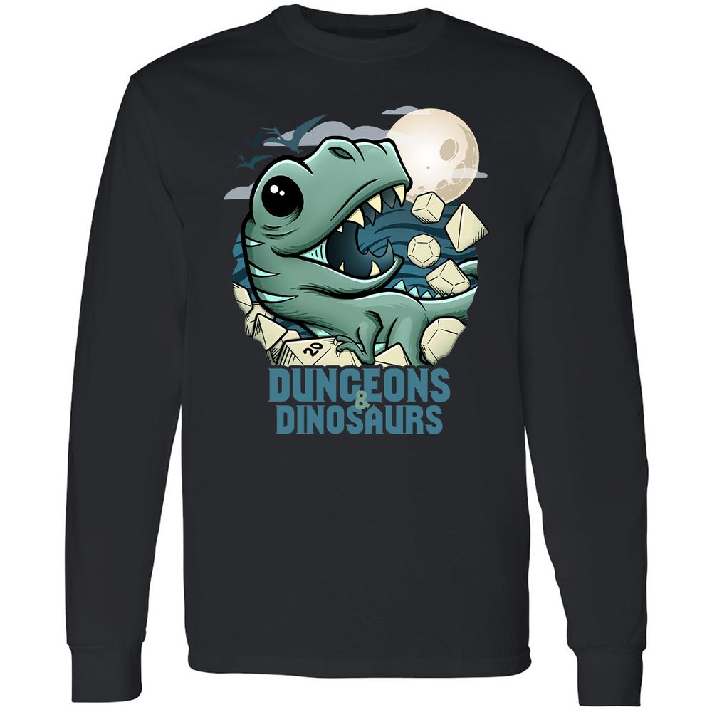 Long Sleeve T-Shirt - 1WASX6RH - Black - 1