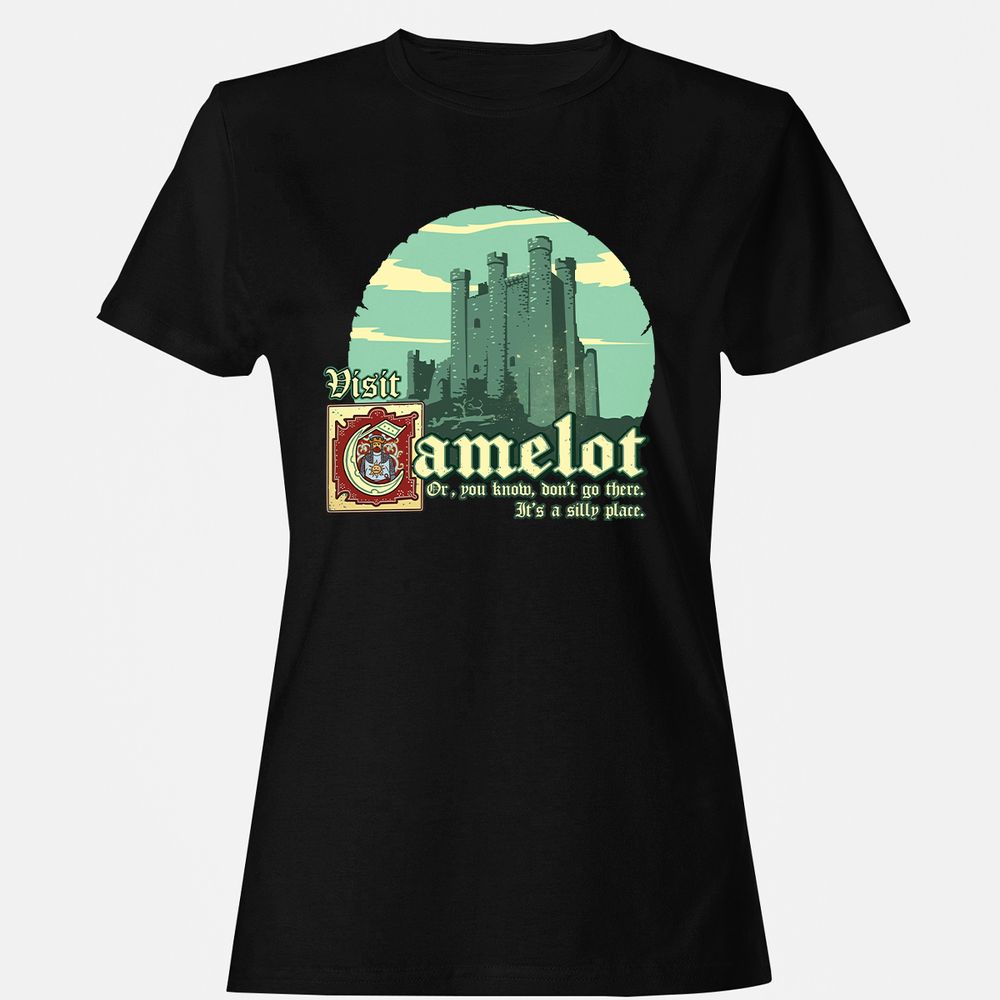 Women's T-Shirt - 24XK3CQM - Black - 1