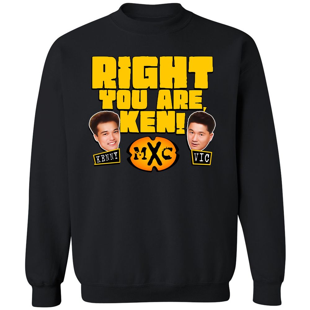 RIGHT YOU ARE, KEN! - Black - 1