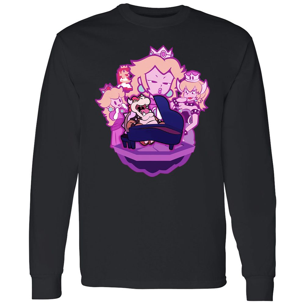 Long Sleeve T-Shirt - 7TN4J4SQ - Black - 1