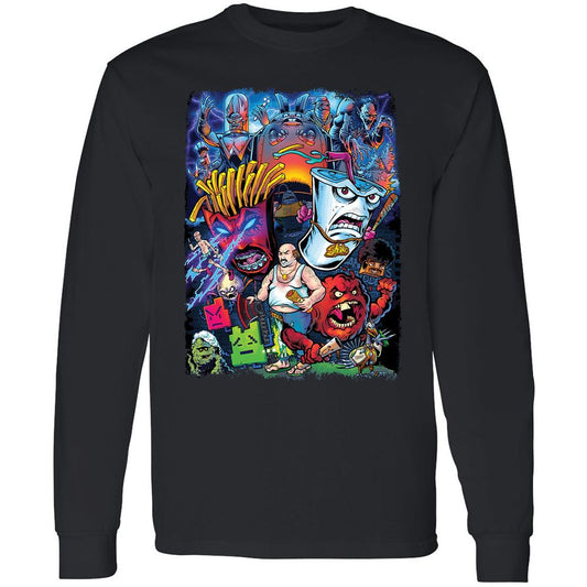 Long Sleeve T-Shirt - 3D1MWPBG - Black - 1