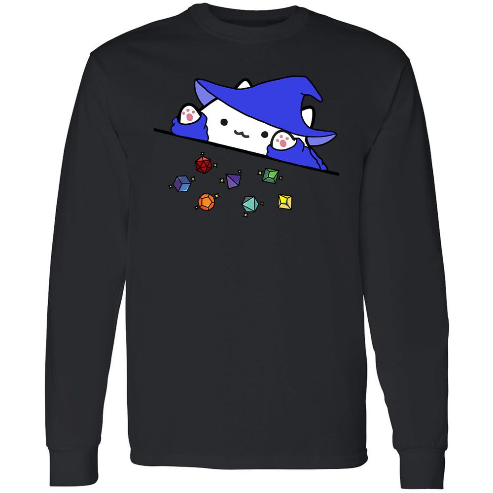 Long Sleeve T-Shirt - JM1DXRK4 - Black - 1