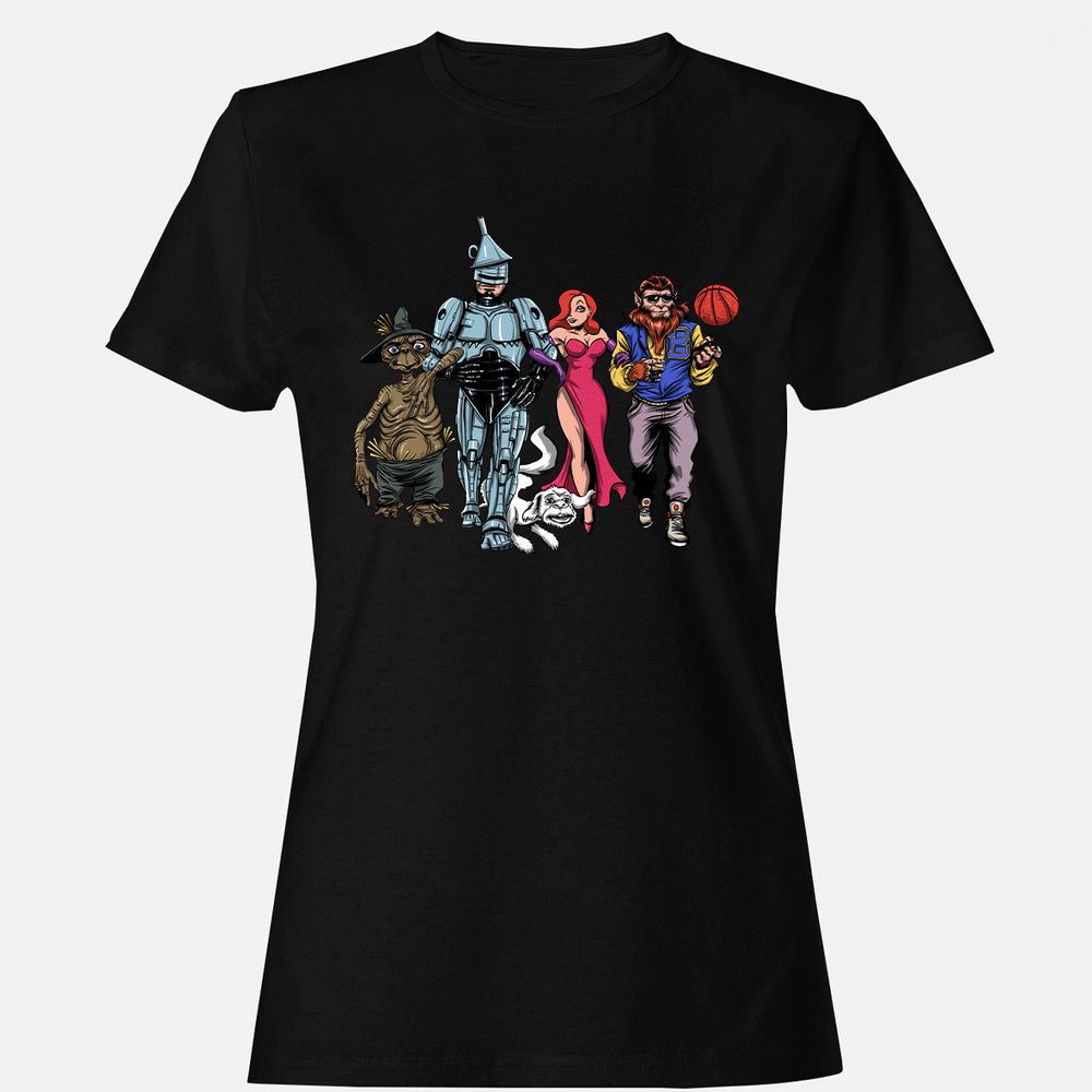 Women's T-Shirt - N7BDJ38L - Black - 1
