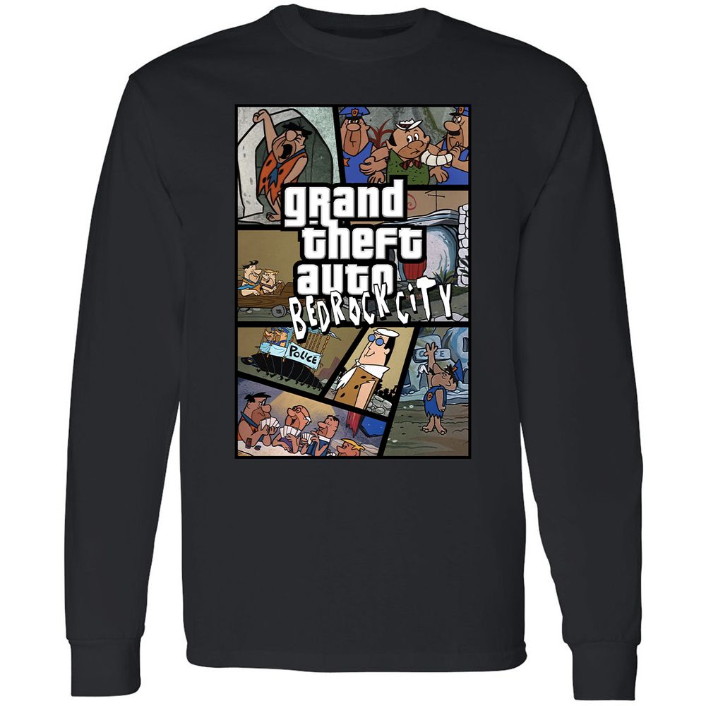 Long Sleeve T-Shirt - LGVG61VT - Black - 1