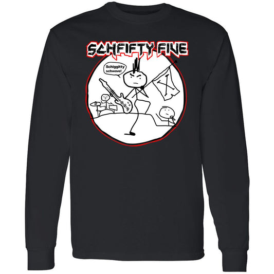 Long Sleeve T-Shirt - 1CRH54H9 - Black - 1