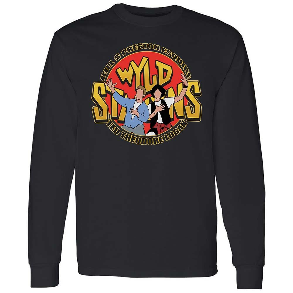 Long Sleeve T-Shirt - P91UPT7Z - Black - 1