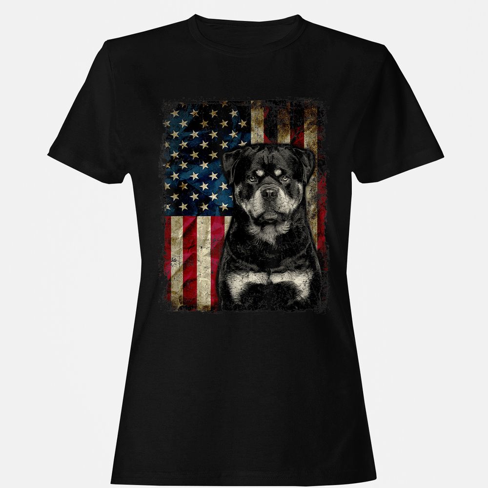 Women's T-Shirt - FRF3S7Y2 - Black - 1