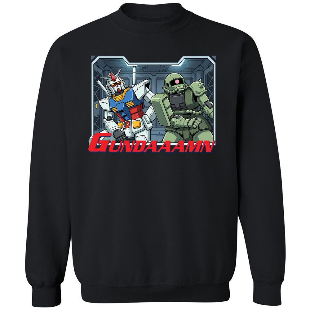 Classic Unisex Sweatshirt - 41AFFCH1 - Black - 1
