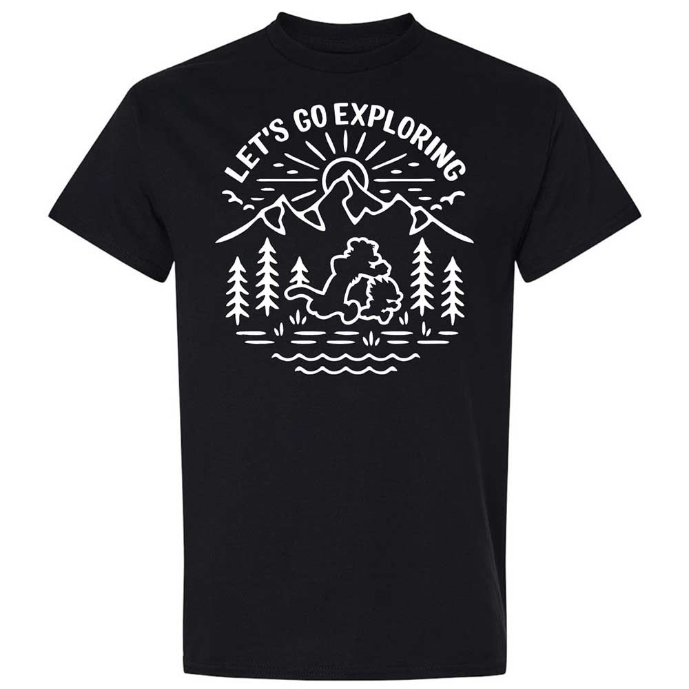Classic Unisex T-Shirt - 3AAZDJT8 - Black - 1