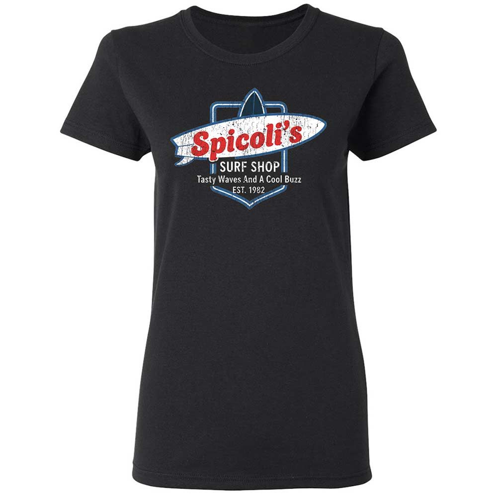 Women's T-Shirt - QUB19NJA - Black - 1