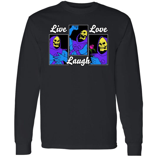 Long Sleeve T-Shirt - QT656U3Q - Black - 1