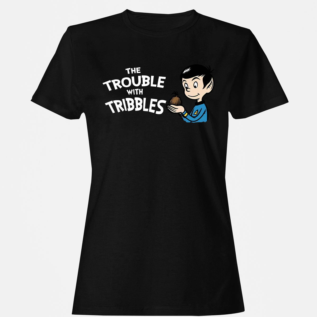 Women's T-Shirt - 9AU6W6TY - Black - 1