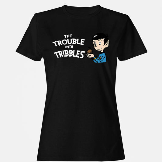 Women's T-Shirt - 9AU6W6TY - Black - 1