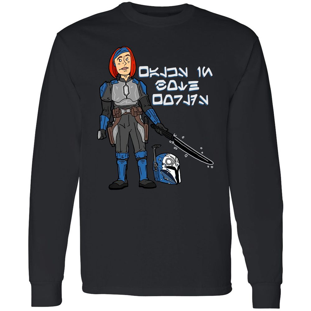 Long Sleeve T-Shirt - U84DLLX3 - Black - 1