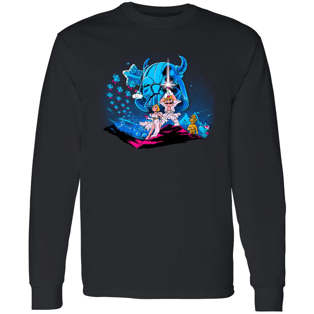 Long Sleeve T-Shirt - 7GPHQCQT - Black - 1