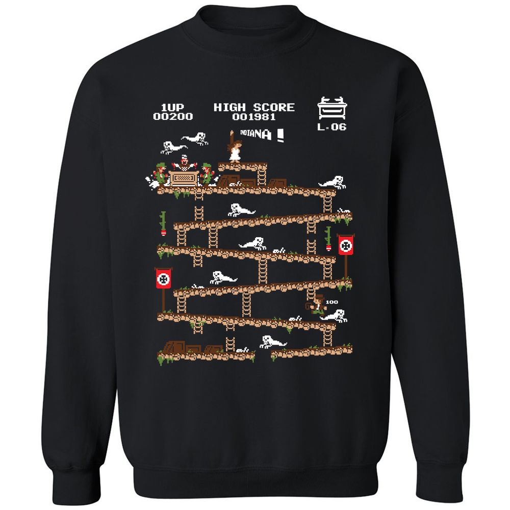 Classic Unisex Sweatshirt - M6RMR5CH - Black - 1