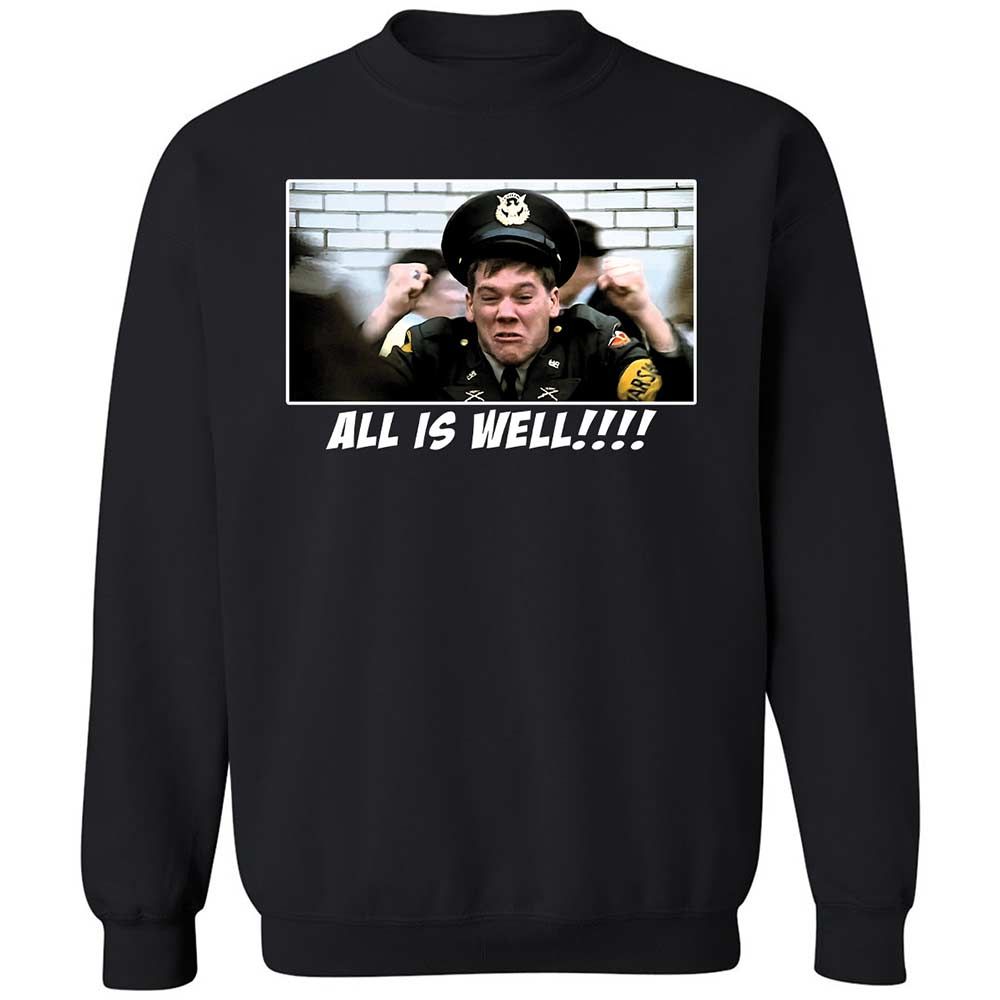 Classic Unisex Sweatshirt - VXBWUX97 - Black - 1