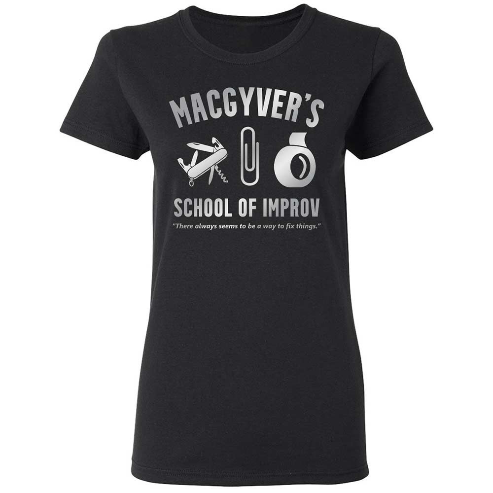 Women's T-Shirt - UEH5DKUQ - Black - 1