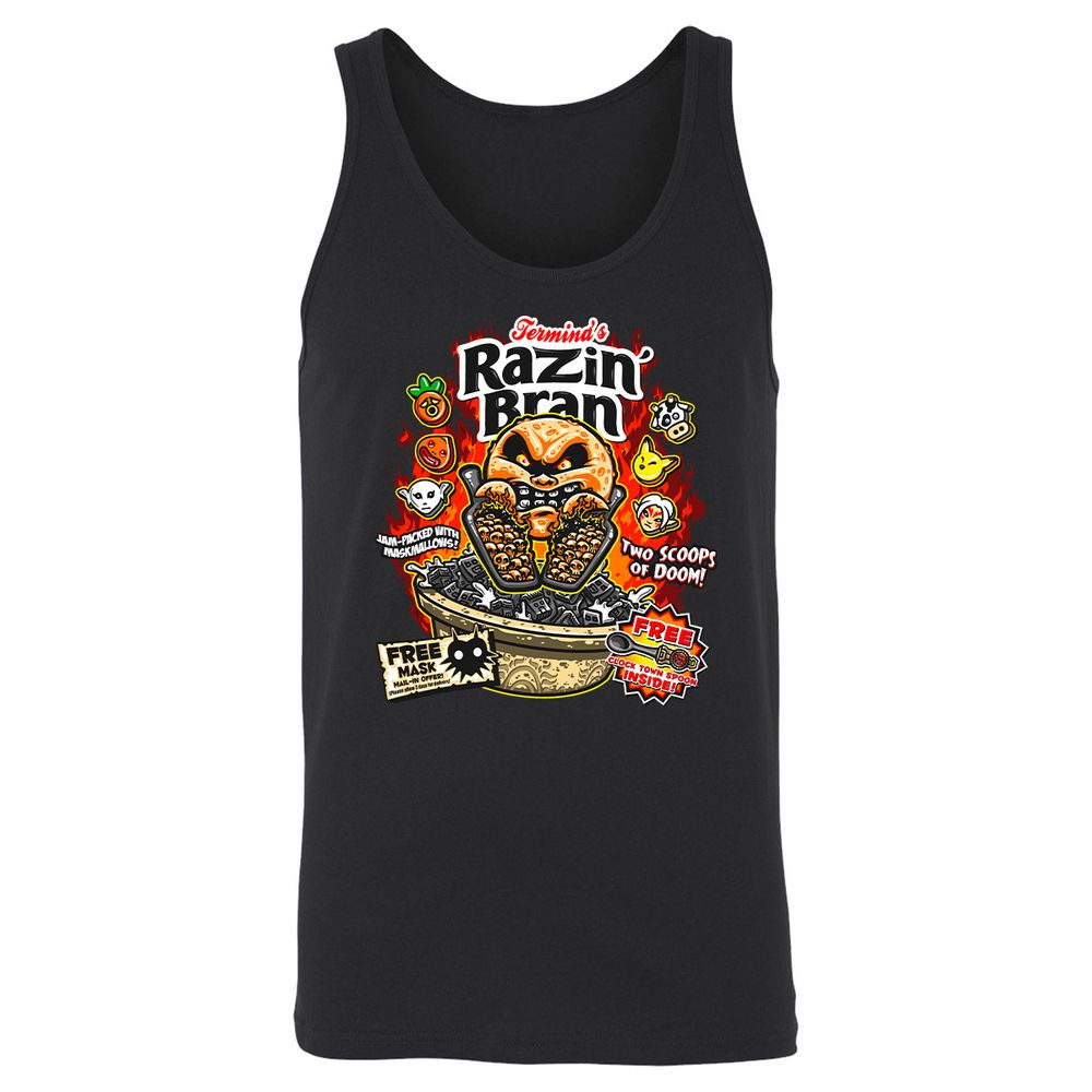 Unisex Jersey Tank - 3ZB2GMZV - Black - 1