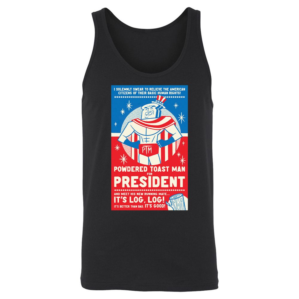 Unisex Jersey Tank - U6QEDKFE - Black - 1