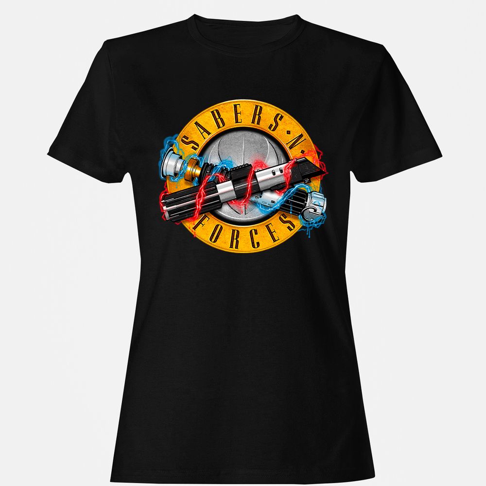 Women's T-Shirt - 2KVEHKA5 - Black - 1