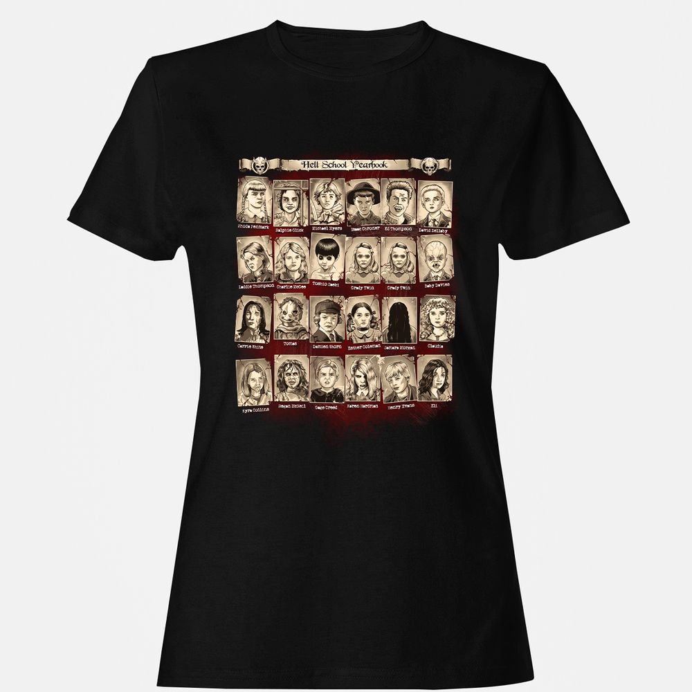 Women's T-Shirt - VQCC3P73 - Black - 1