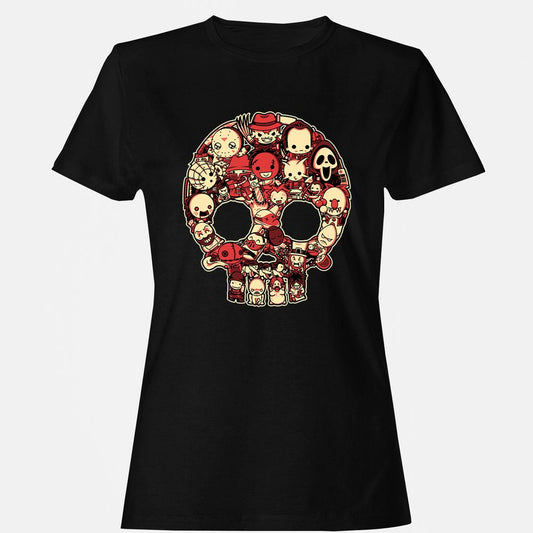 Women's T-Shirt - 7UXYZ83S - Black - 1