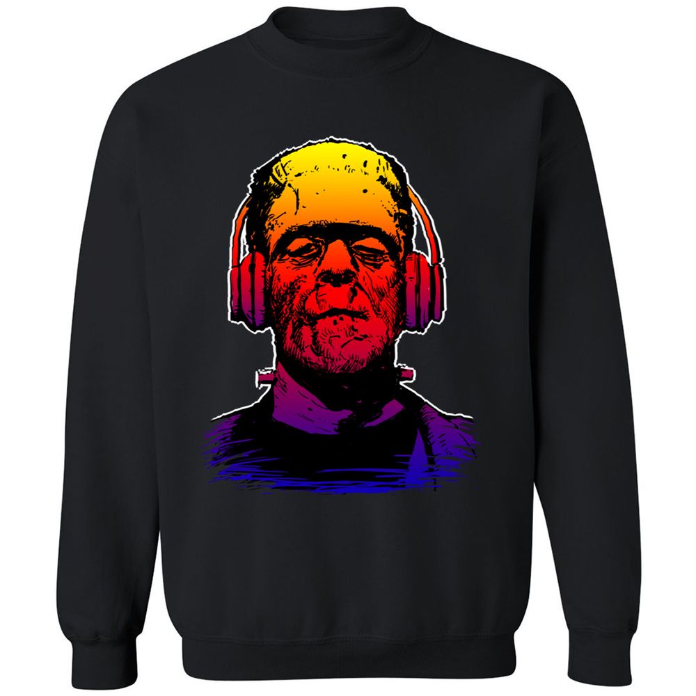 Classic Unisex Sweatshirt - BWVNCXKL - Black - 1