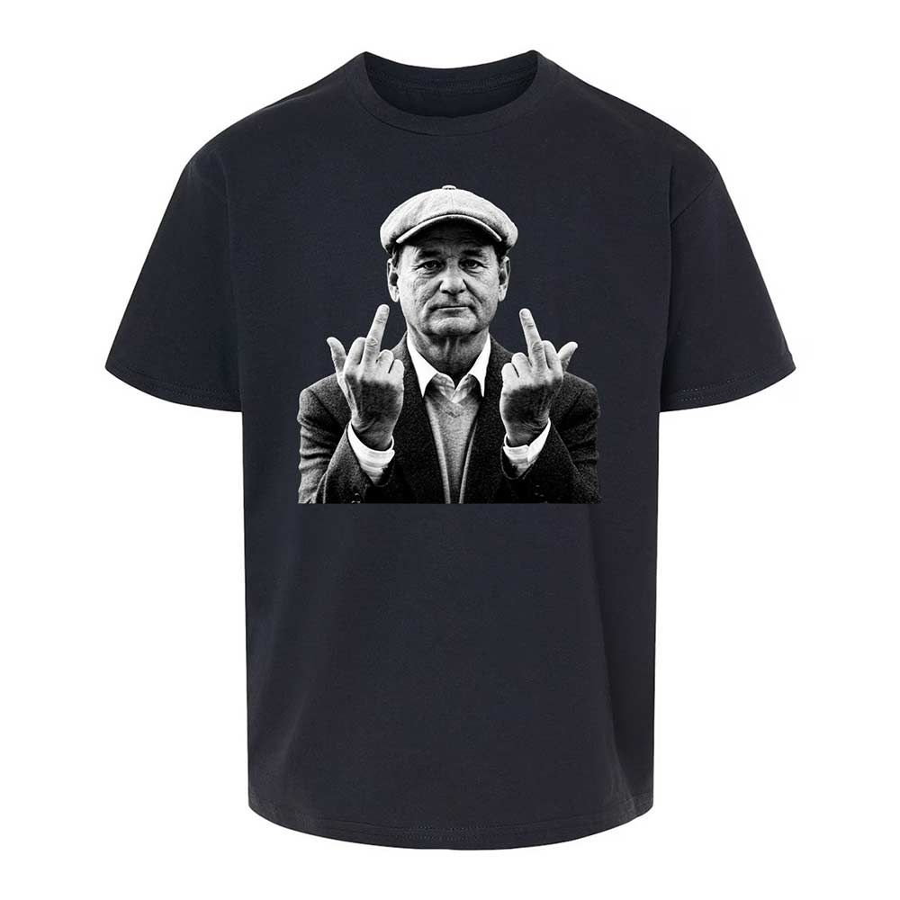 Bill Murray Middle Finger - Black - 1