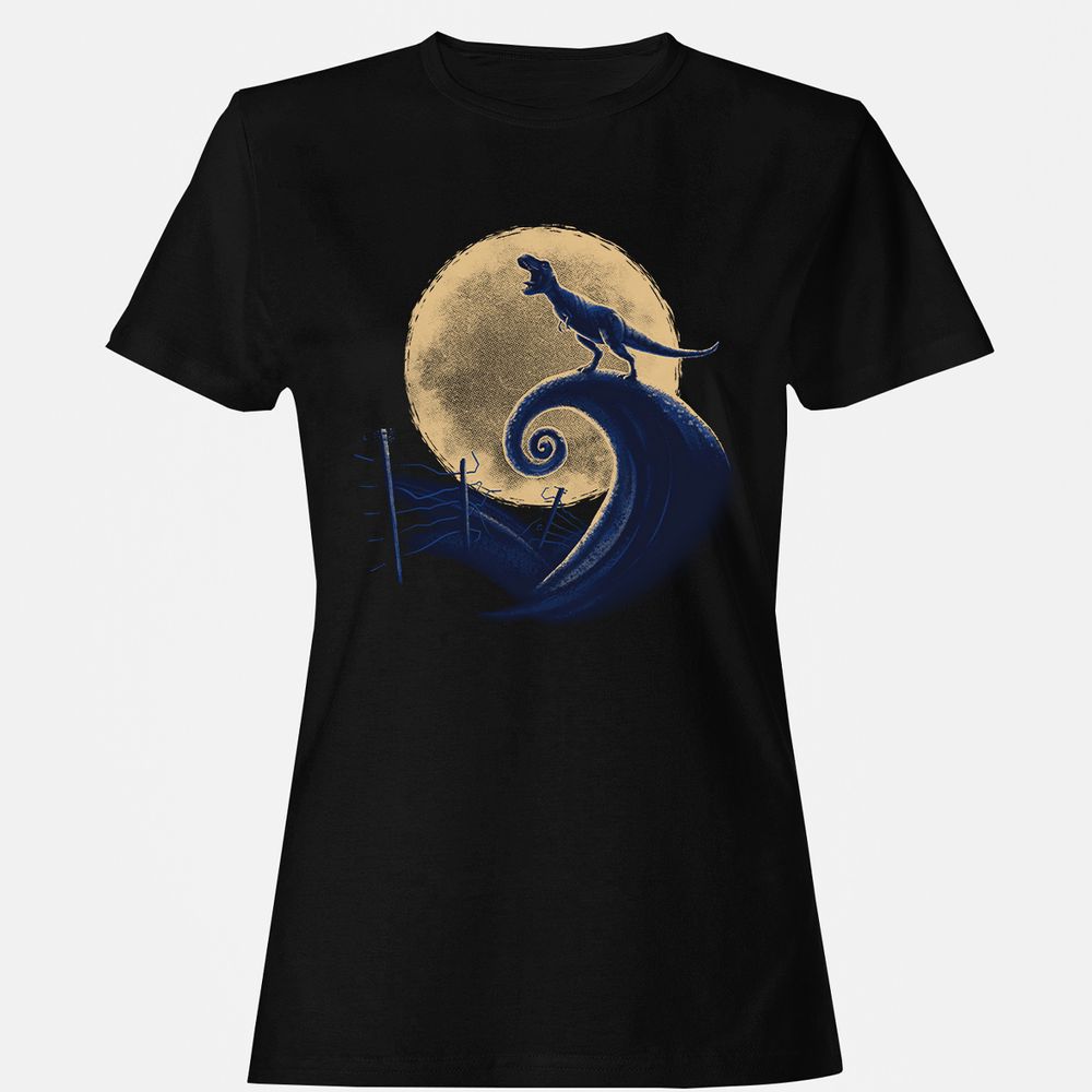 Women's T-Shirt - PUPLNJB6 - Black - 1