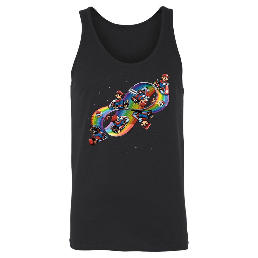 Unisex Jersey Tank - AU88863M - Black - 1