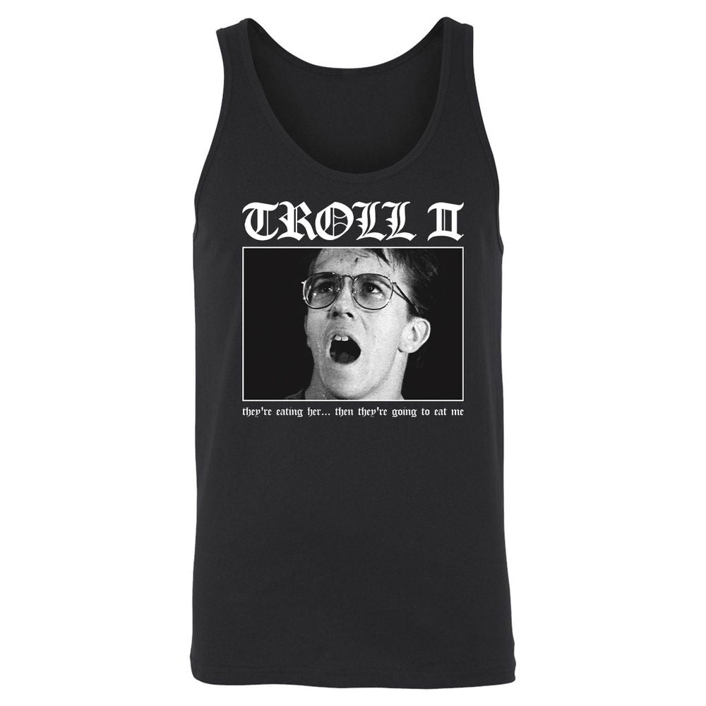 Unisex Jersey Tank - 73EH8P4X - Black - 1