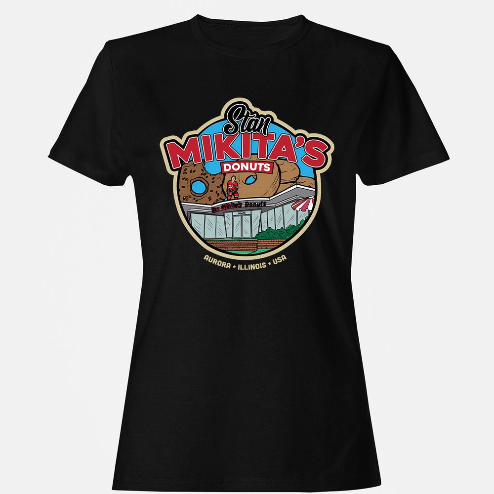 Women's T-Shirt - H3CEQLXD - Black - 1