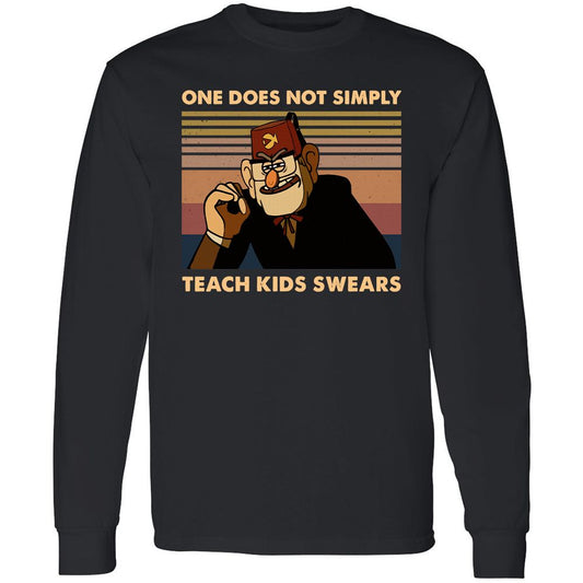 Long Sleeve T-Shirt - Q5MFWP4B - Black - 1