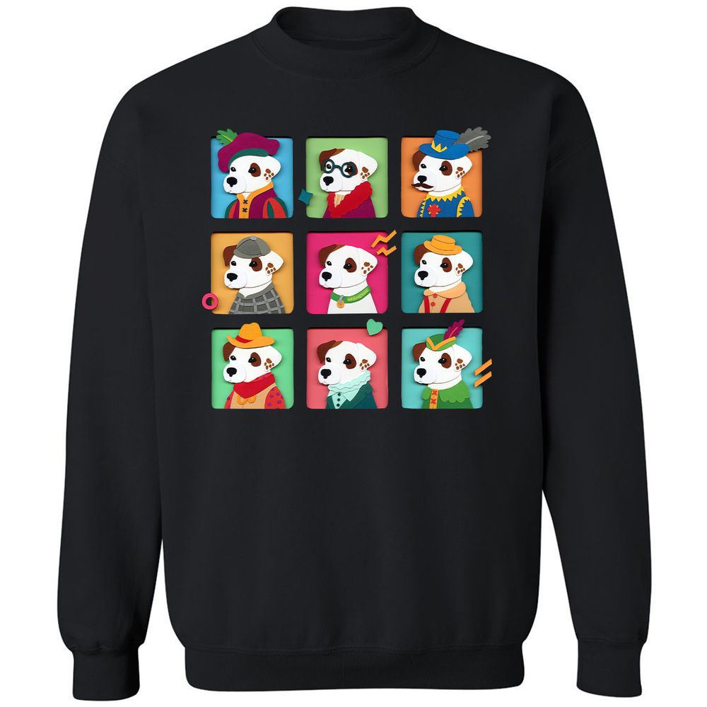 Classic Unisex Sweatshirt - J8586YCG - Black - 1