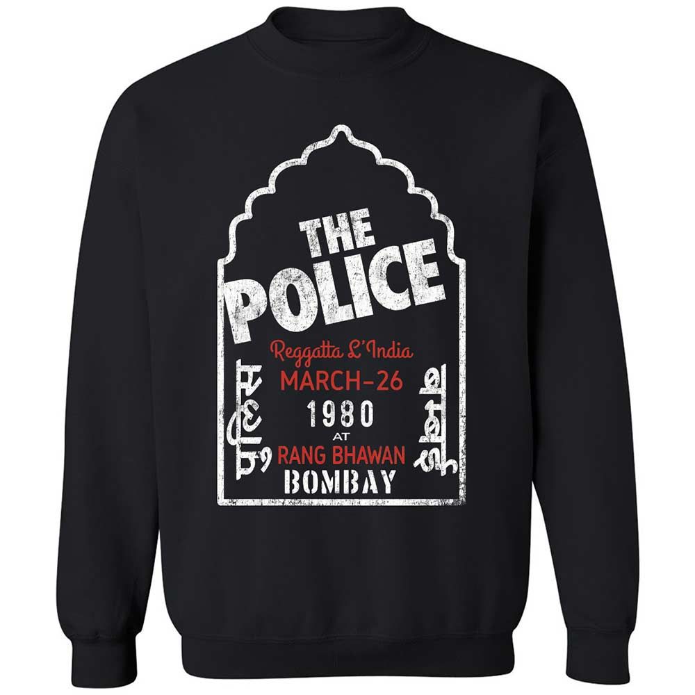 Classic Unisex Sweatshirt - Q45MC7JT - Black - 1