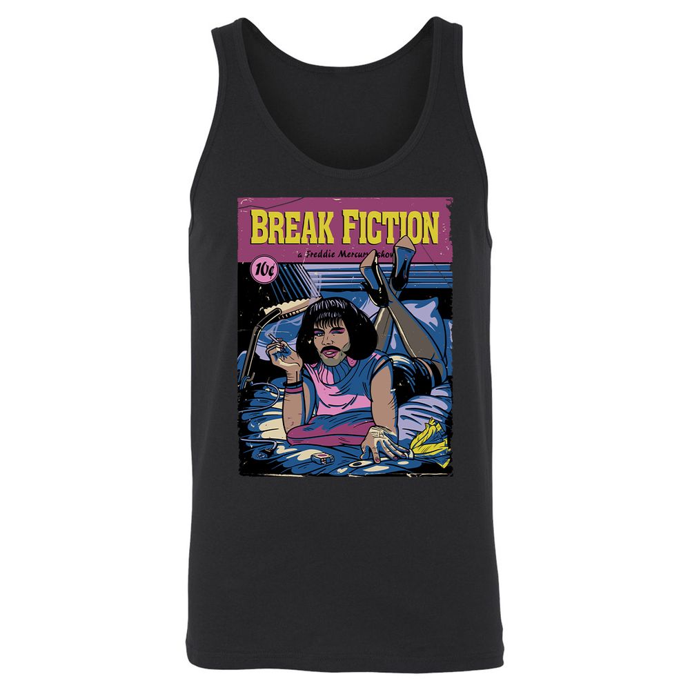 Unisex Jersey Tank - BCV6GG95 - Black - 1