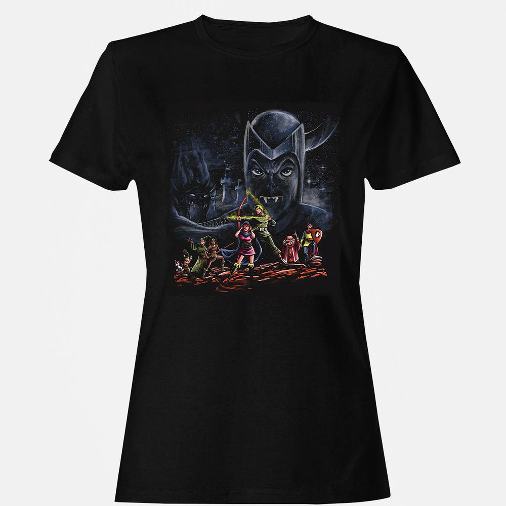 Women's T-Shirt - 6C8V7XTG - Black - 1