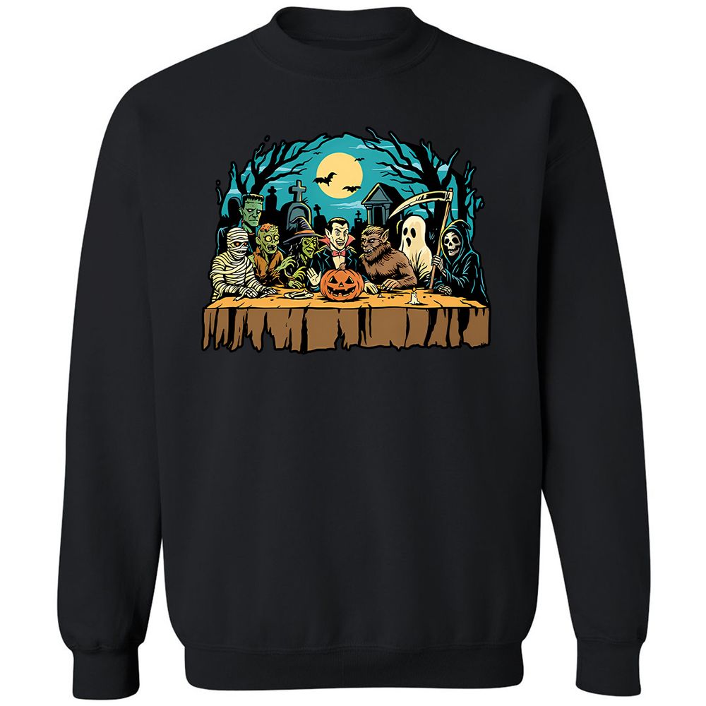 Classic Unisex Sweatshirt - RXF248ZC - Black - 1