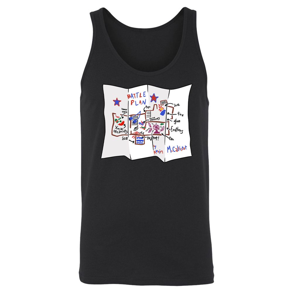Unisex Jersey Tank - XYK45K39 - Black - 1