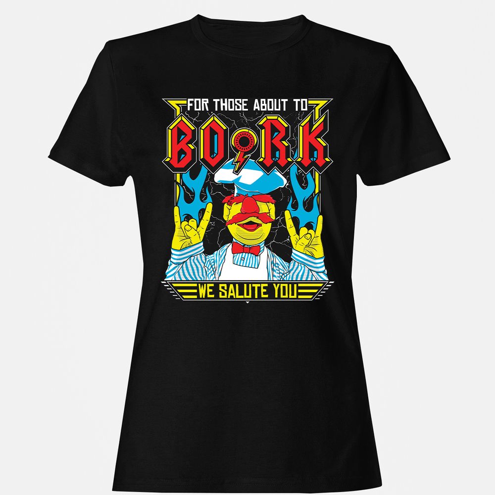 Women's T-Shirt - L7JKVWUH - Black - 1