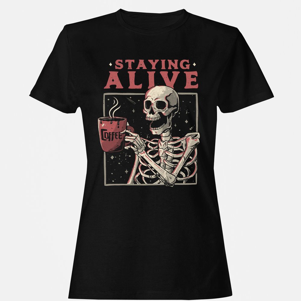 Women's T-Shirt - K69UMURU - Black - 1