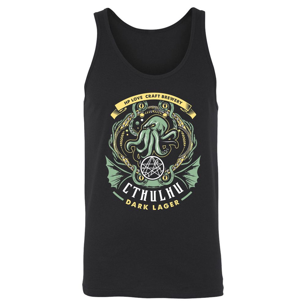 Unisex Jersey Tank - K161ZNK1 - Black - 1