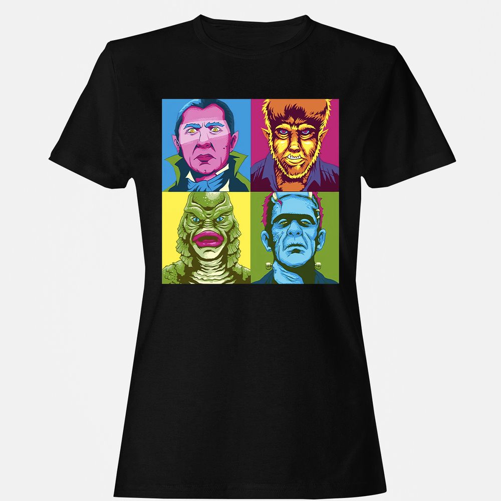 Women's T-Shirt - TFVDZG6K - Black - 1