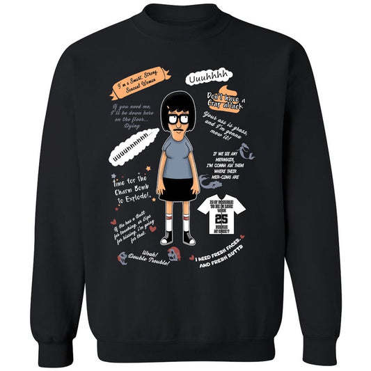 Classic Unisex Sweatshirt - YFV1YAK3 - Black - 1