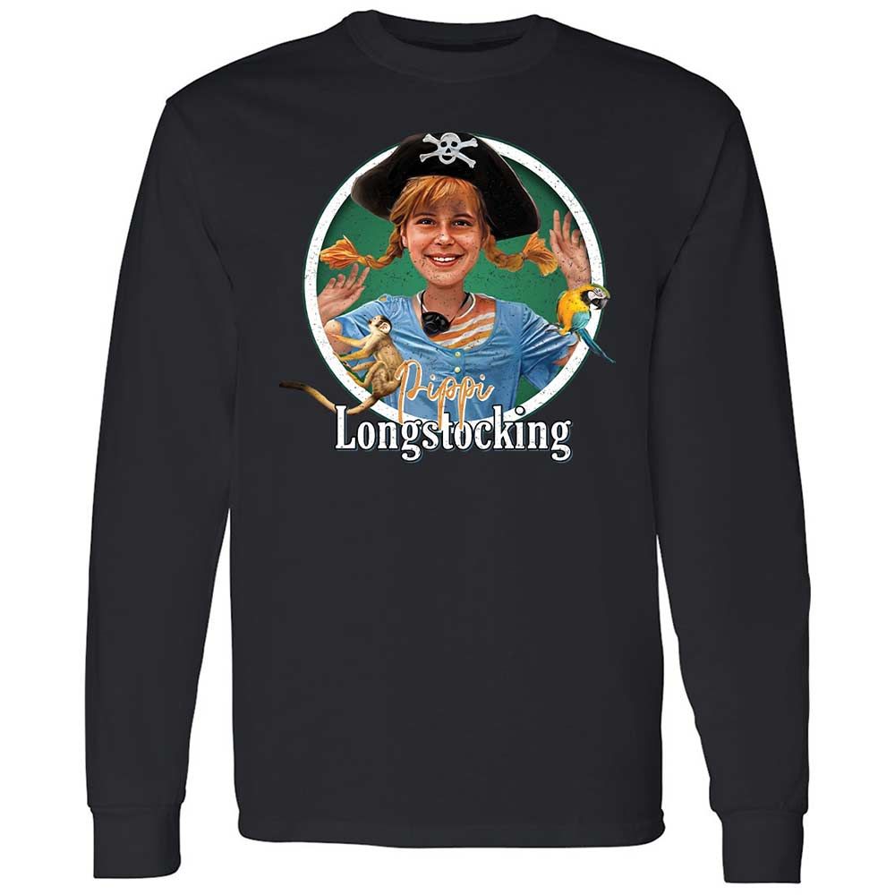 Long Sleeve T-Shirt - QUQ1PT24 - Black - 1